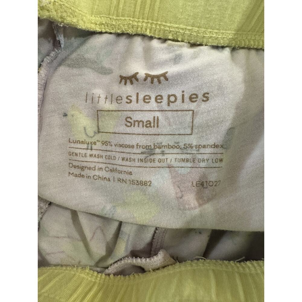 Little Sleepies Hop to it Bunny Pajama Pants Bamboo Pink Bunnies Women’s Small - Picture 7 of 10